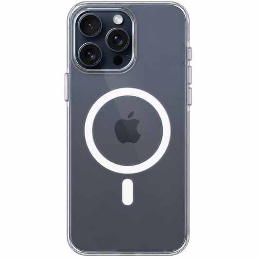 Anti Yellow Magsafe Clear Case - Iphone 15 Pro
