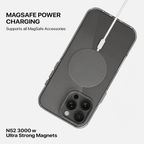 Anti Yellow Magsafe Clear Case - Iphone 15 Pro