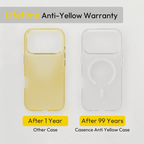 Anti Yellow Magsafe Clear Case - Iphone 17 Pro Max