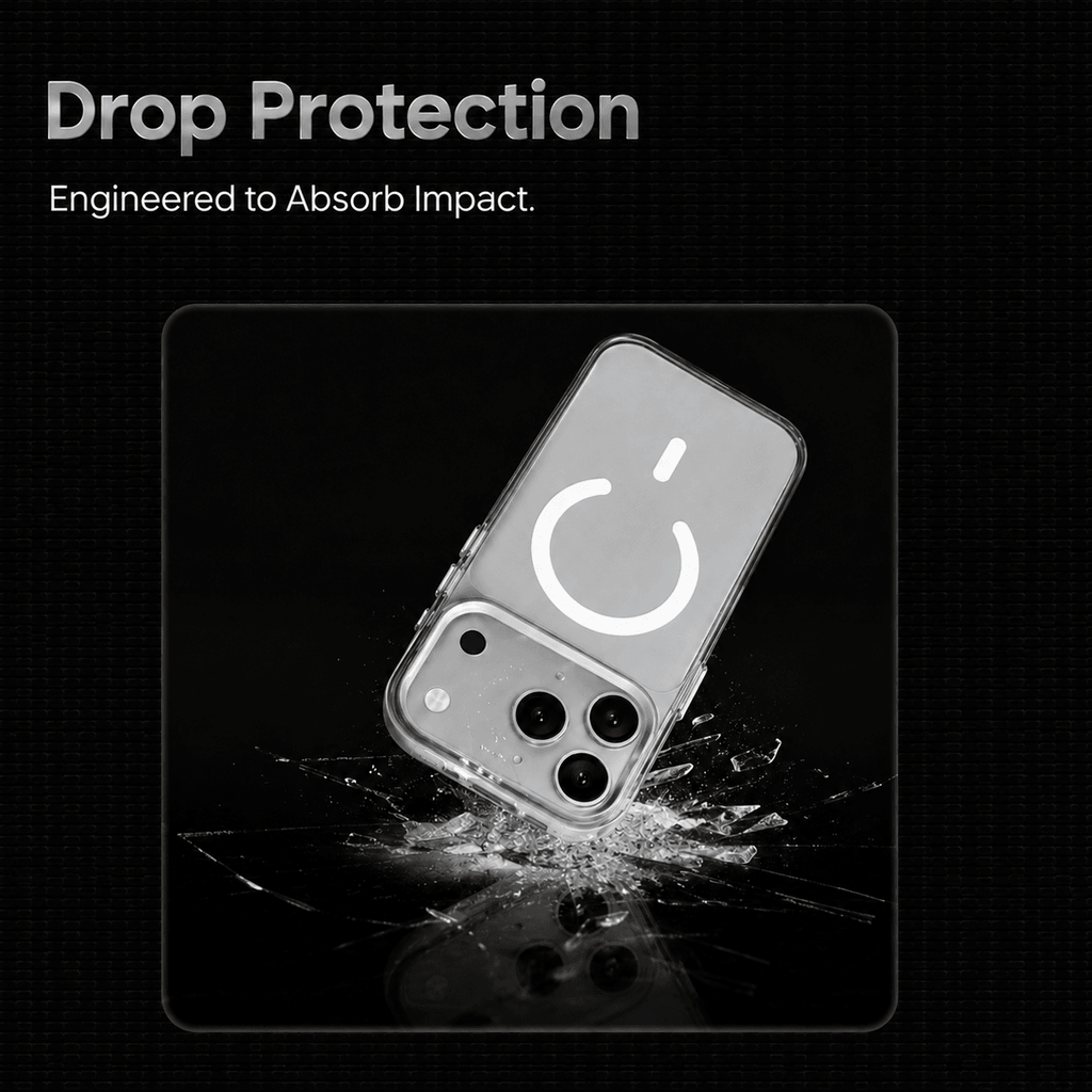 Anti Yellow Magsafe Clear Case - Iphone 17 Pro Max