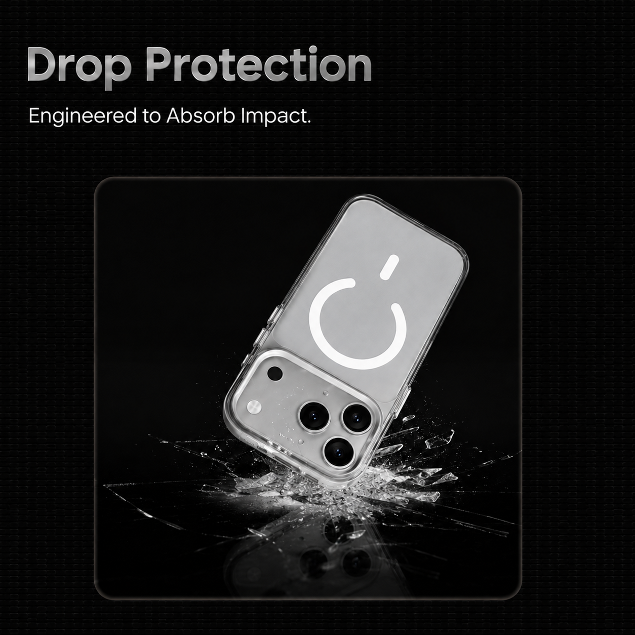 Anti Yellow Magsafe Clear Case - Iphone 17 Pro Max