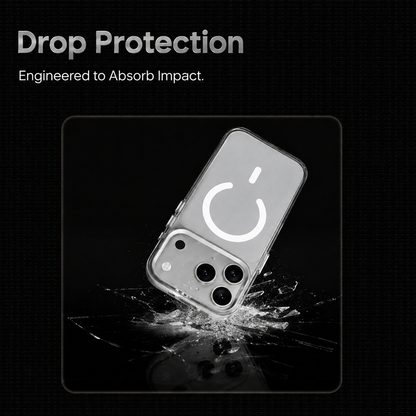 Anti Yellow Magsafe Clear Case - Iphone 17 Pro Max