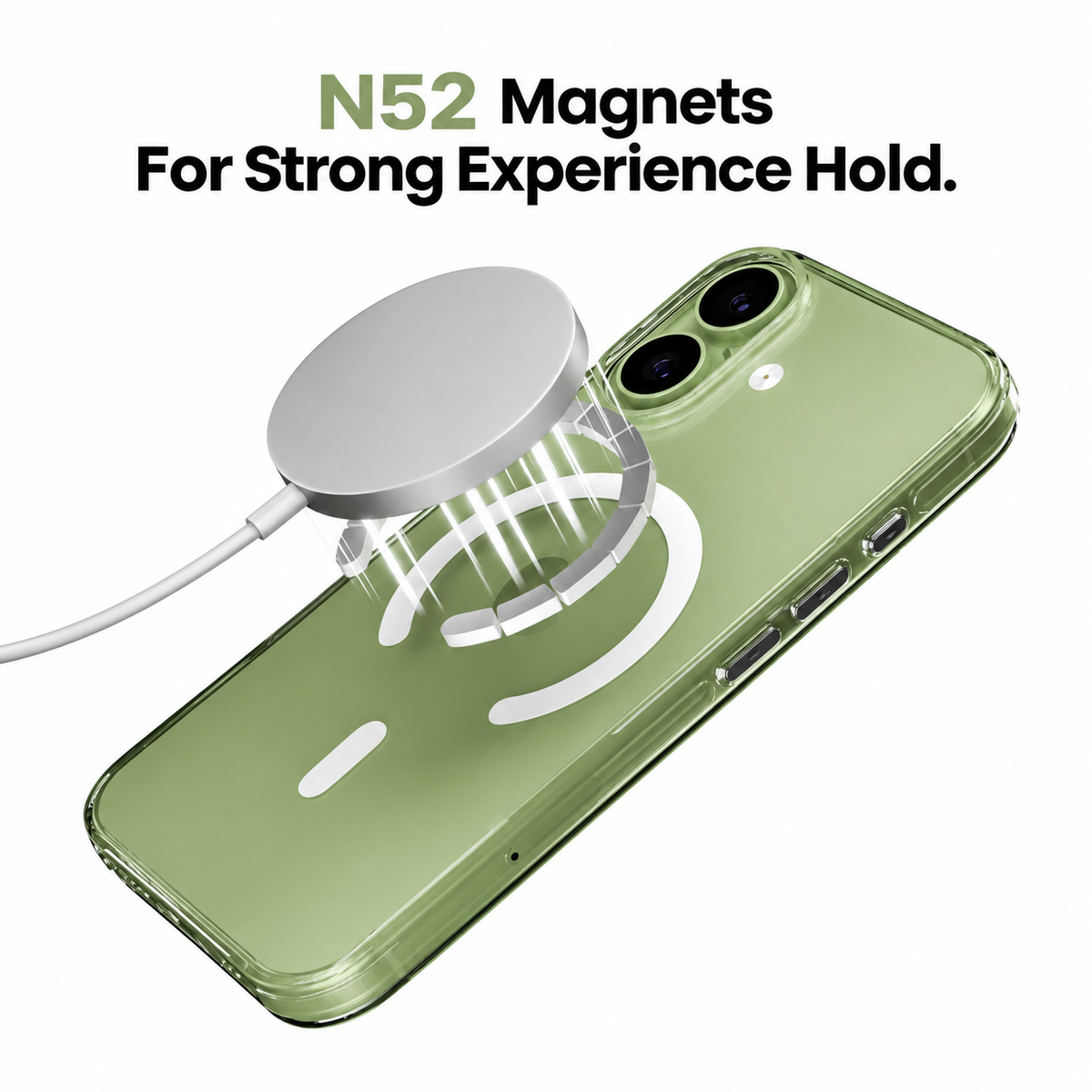 Anti Yellow Magsafe Clear Case - Iphone 17