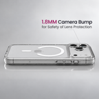 Anti Yellow Magsafe Clear Case - Iphone 17 Pro Max