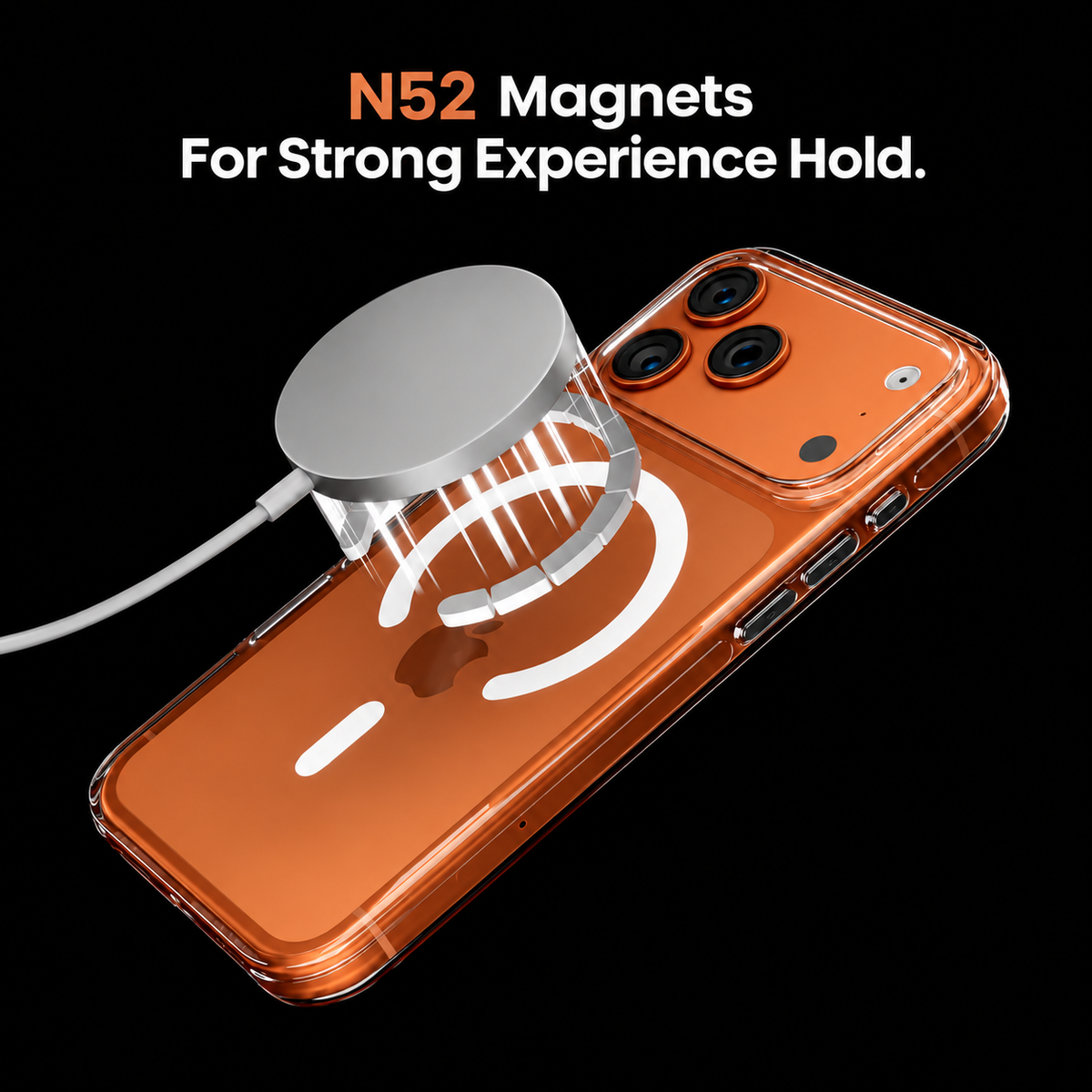 Anti Yellow Magsafe Clear Case - Iphone 17 Pro Max