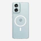 Anti Yellow Magsafe Clear Case - Motorola Edge 50 Fusion