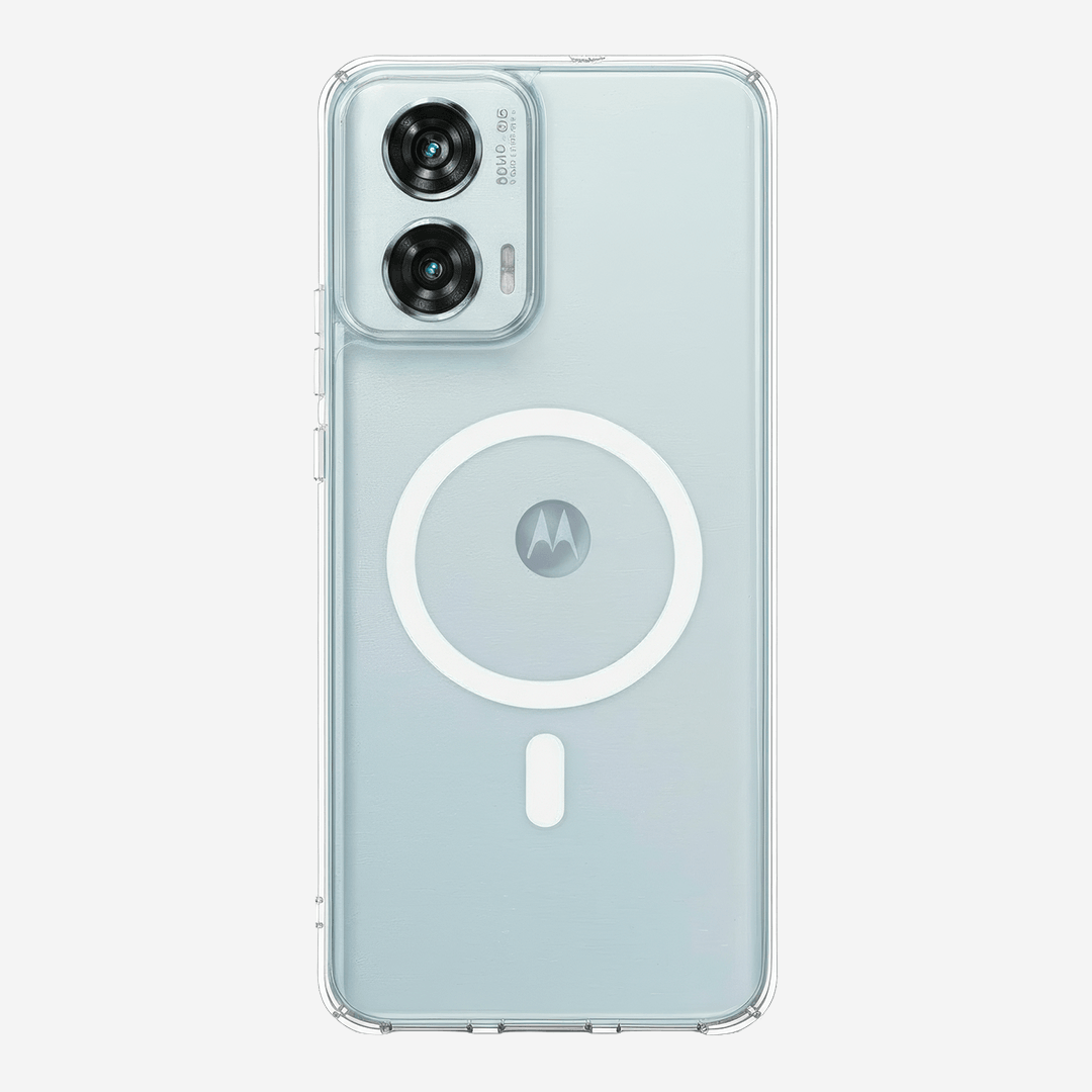 Anti Yellow Magsafe Clear Case - Motorola Edge 50 Fusion