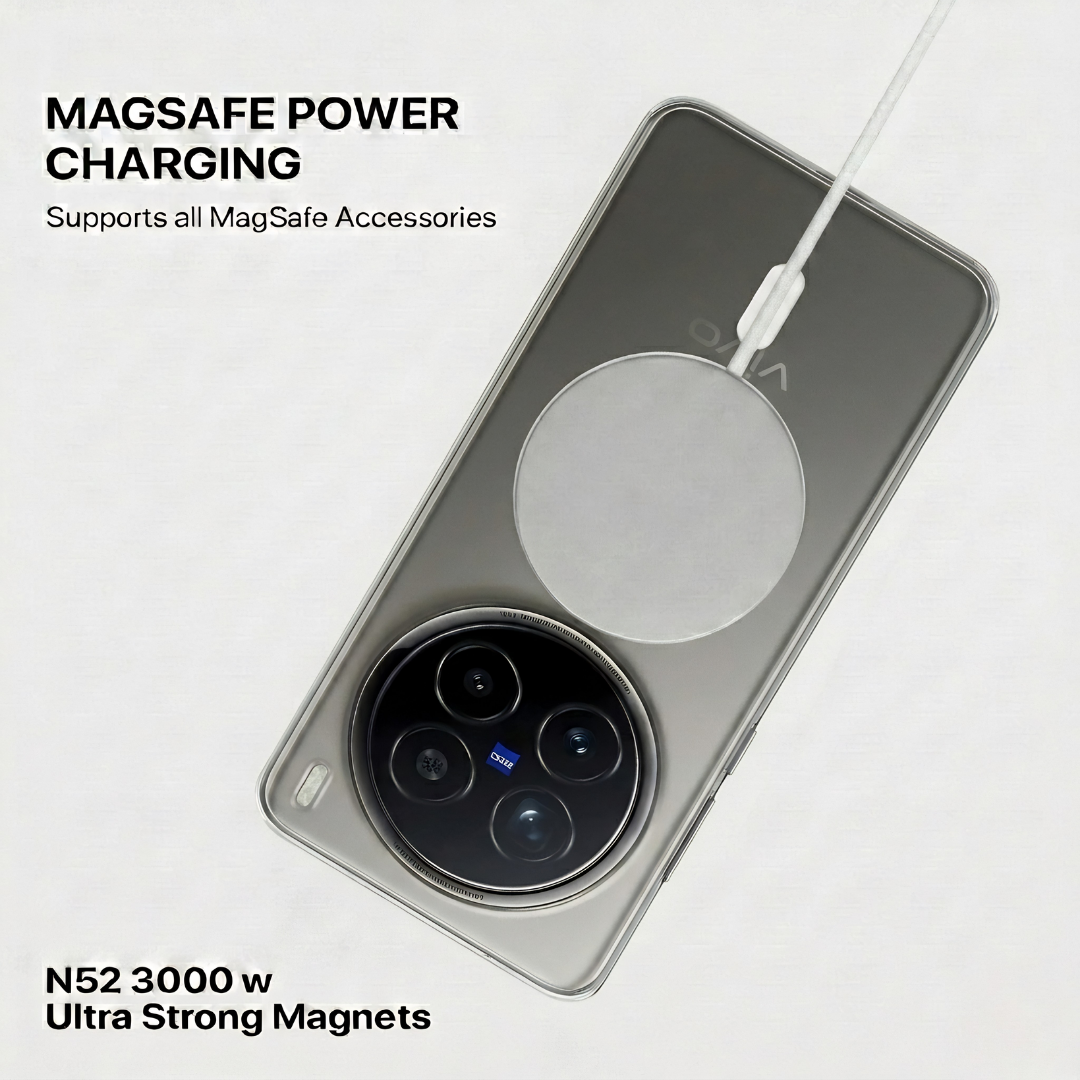 Anti Yellow Magsafe Clear Case - VIVO X300 PRO
