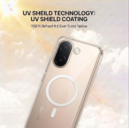 Anti Yellow Magsafe Clear Case - VIVO V60