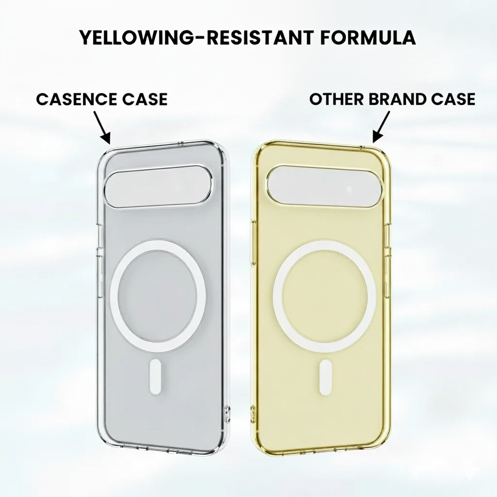 Anti Yellow Magsafe Clear Case - Google Pixel 9A