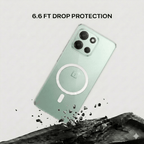 Anti Yellow Magsafe Clear Case - One Plus NORD 6