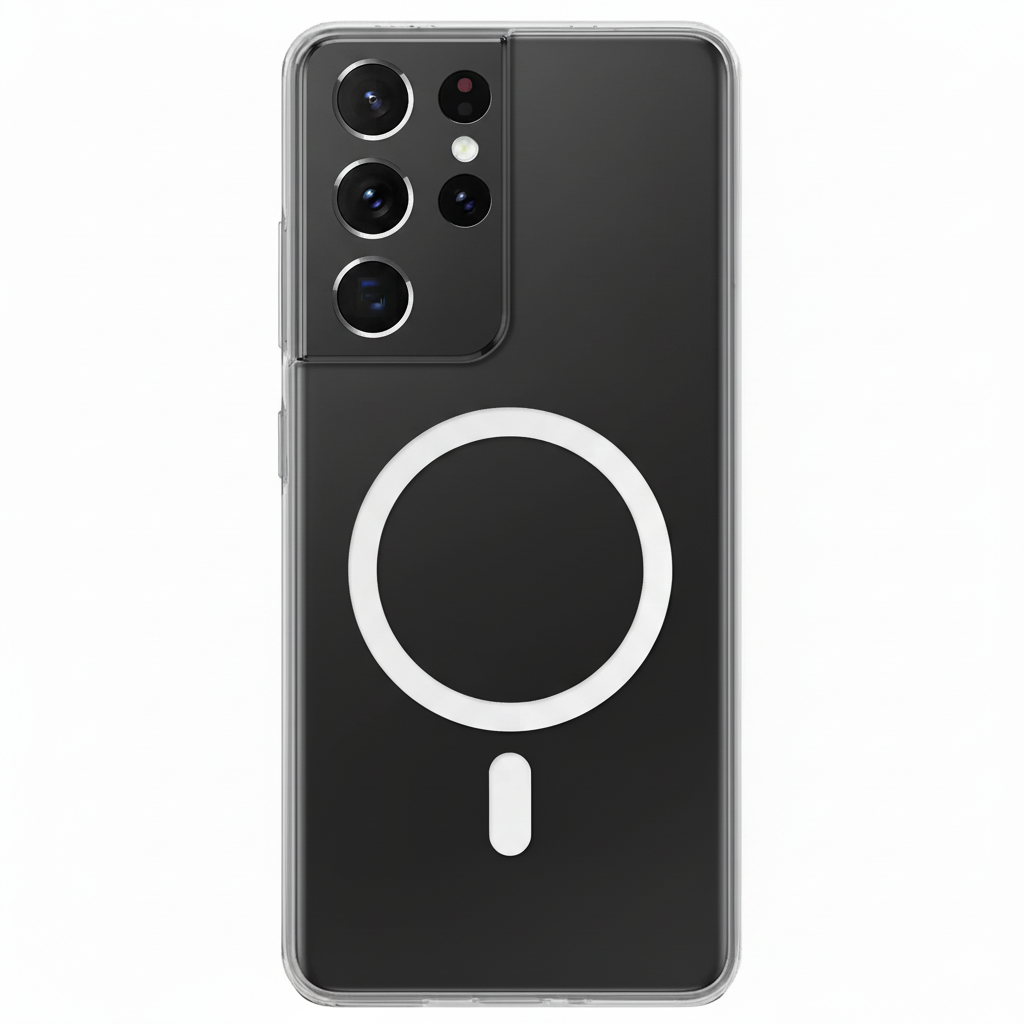 Anti Yellow Magsafe Clear Case Samsung - Galaxy S21 Ultra