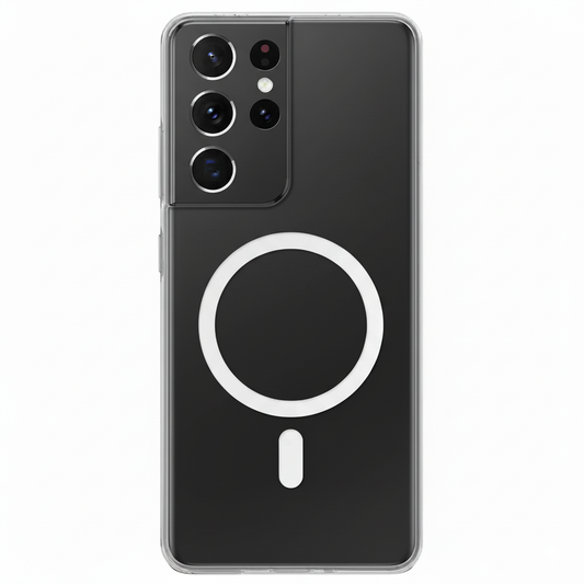 Anti Yellow Magsafe Clear Case Samsung - Galaxy S21 Ultra