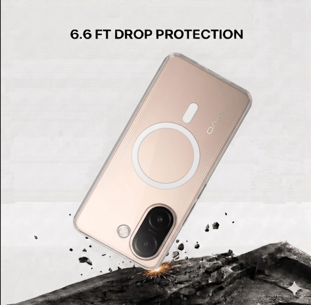 Anti Yellow Magsafe Clear Case - VIVO V60