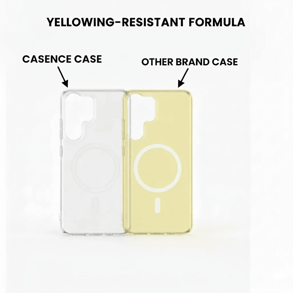Anti Yellow Magsafe Clear Case Samsung - Galaxy A57