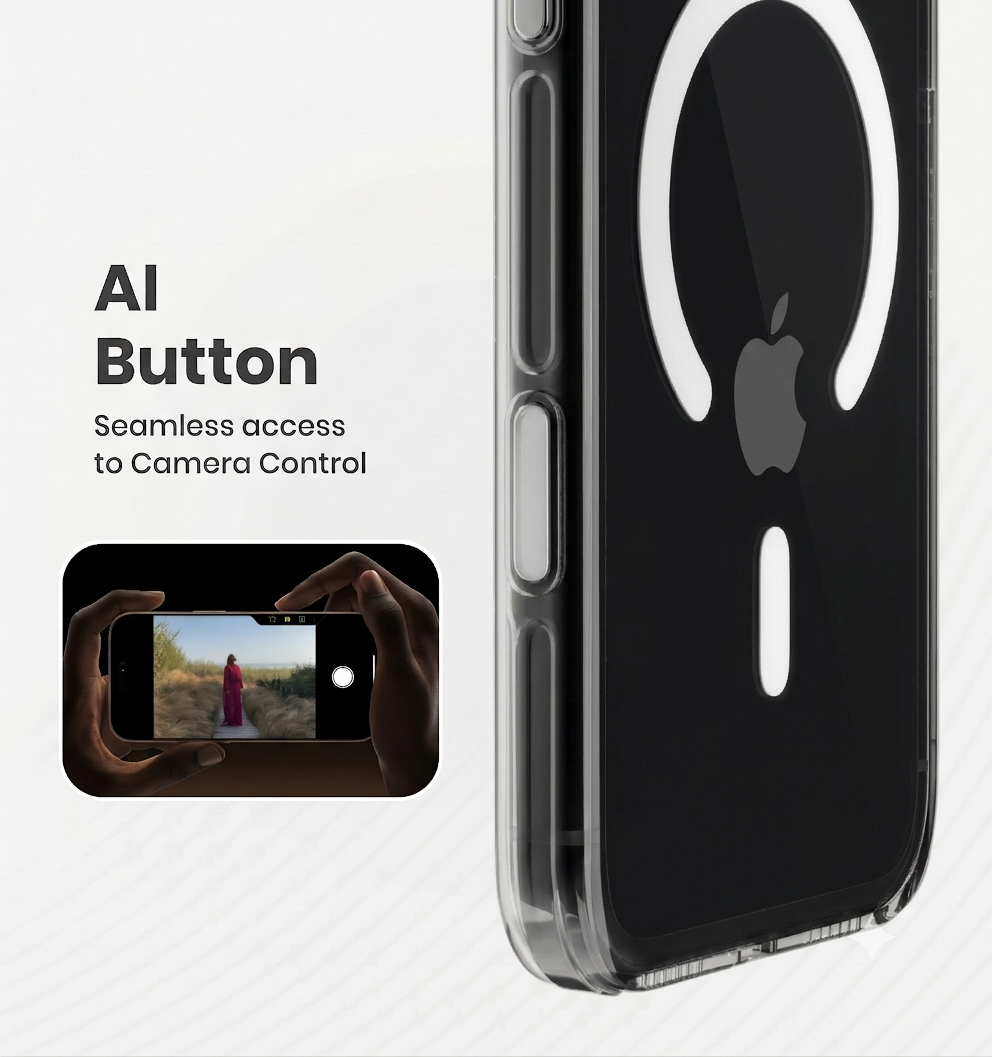 Casence Luxe Airpro AI Case-Iphone 16