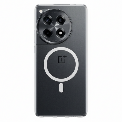 Anti Yellow Magsafe Clear Transparent Case - One Plus 12 R