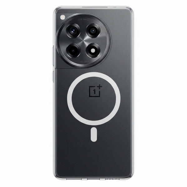 Anti Yellow Magsafe Clear Transparent Case - One Plus 12 R