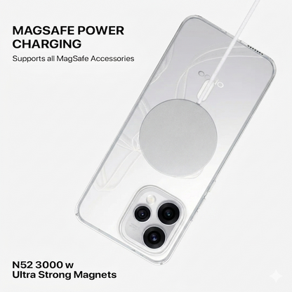 Anti Yellow Magsafe Clear Case - OPPO RENNO 15 PRO MINI