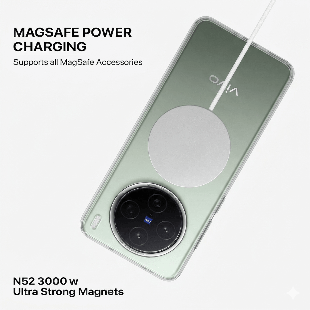 Anti Yellow Magsafe Clear Case - VIVO X200