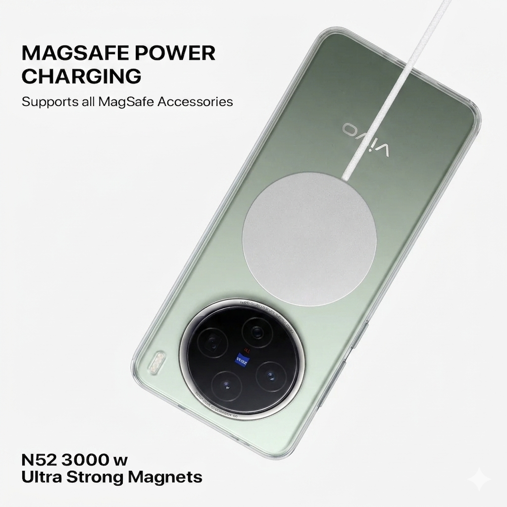 Anti Yellow Magsafe Clear Case - VIVO X200