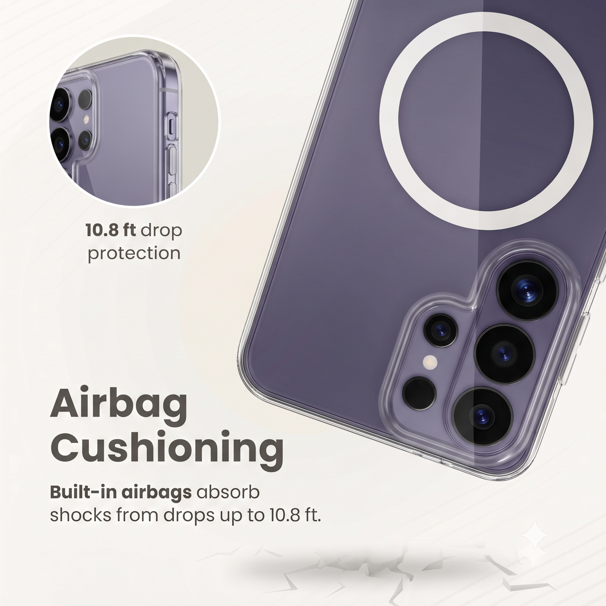 Casence Luxe Airpro Case-Samsung S26 ULTRA