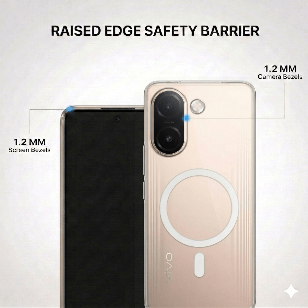 Anti Yellow Magsafe Clear Case - VIVO V60