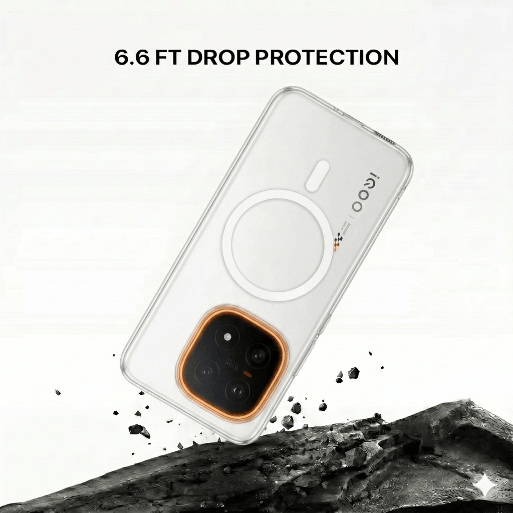 Anti Yellow Magsafe Clear Case - IQOO 15