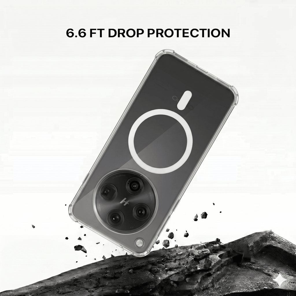 Anti Yellow Magsafe Clear Case - OPPO FIND X8 PRO