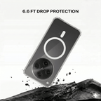 Anti Yellow Magsafe Clear Case - OPPO FIND X8 PRO
