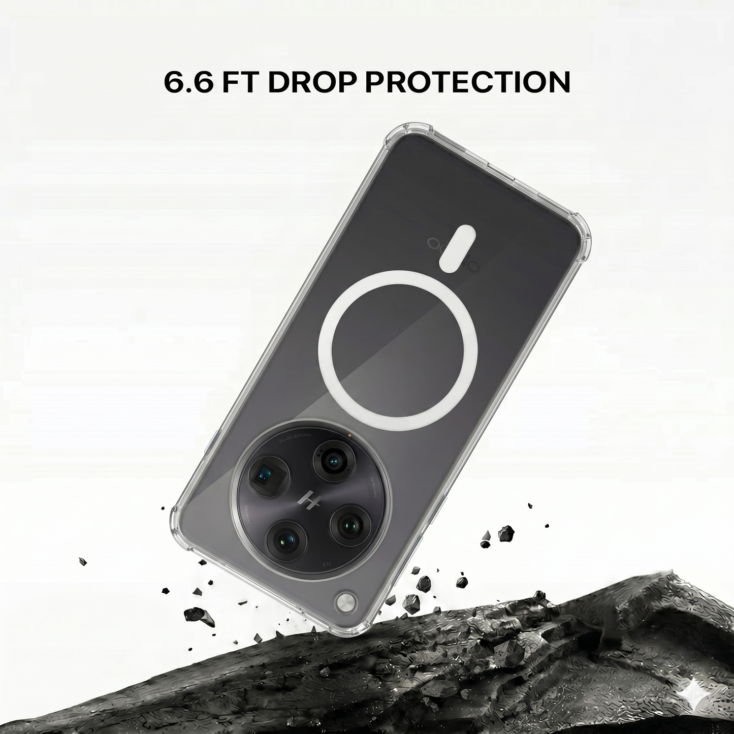 Anti Yellow Magsafe Clear Case - OPPO FIND X8 PRO