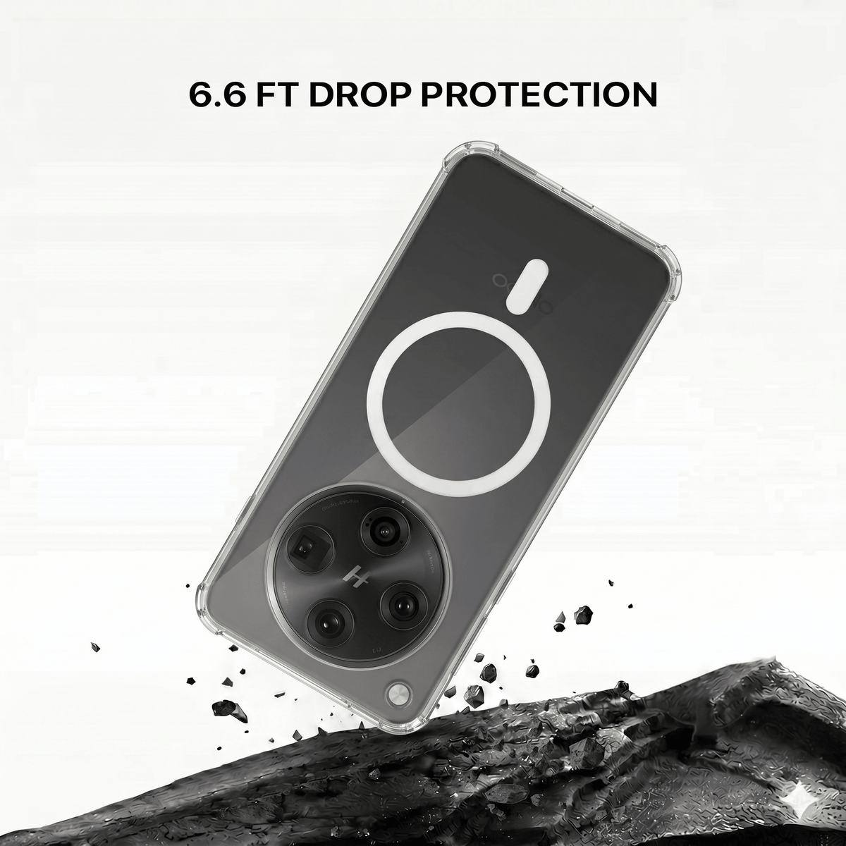 Anti Yellow Magsafe Clear Case - OPPO FIND X8 PRO