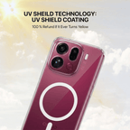Anti Yellow Magsafe Clear Case - OPPO FIND X9