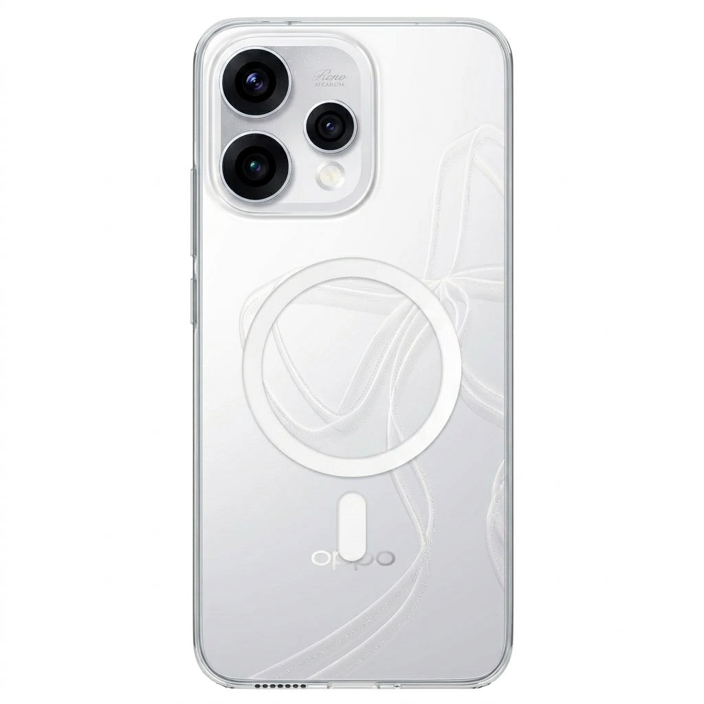 Anti Yellow Magsafe Clear Case - OPPO RENNO 15 PRO MINI