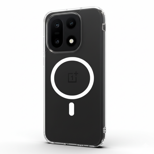 Anti Yellow Magsafe Clear Transparent Case - One Plus 15