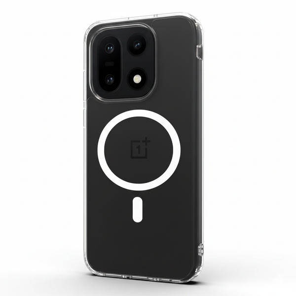 Anti Yellow Magsafe Clear Transparent Case - One Plus 15