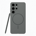 Anti Dust Magsafe Silicone Case - Samsung S25 Ultra (Grey)