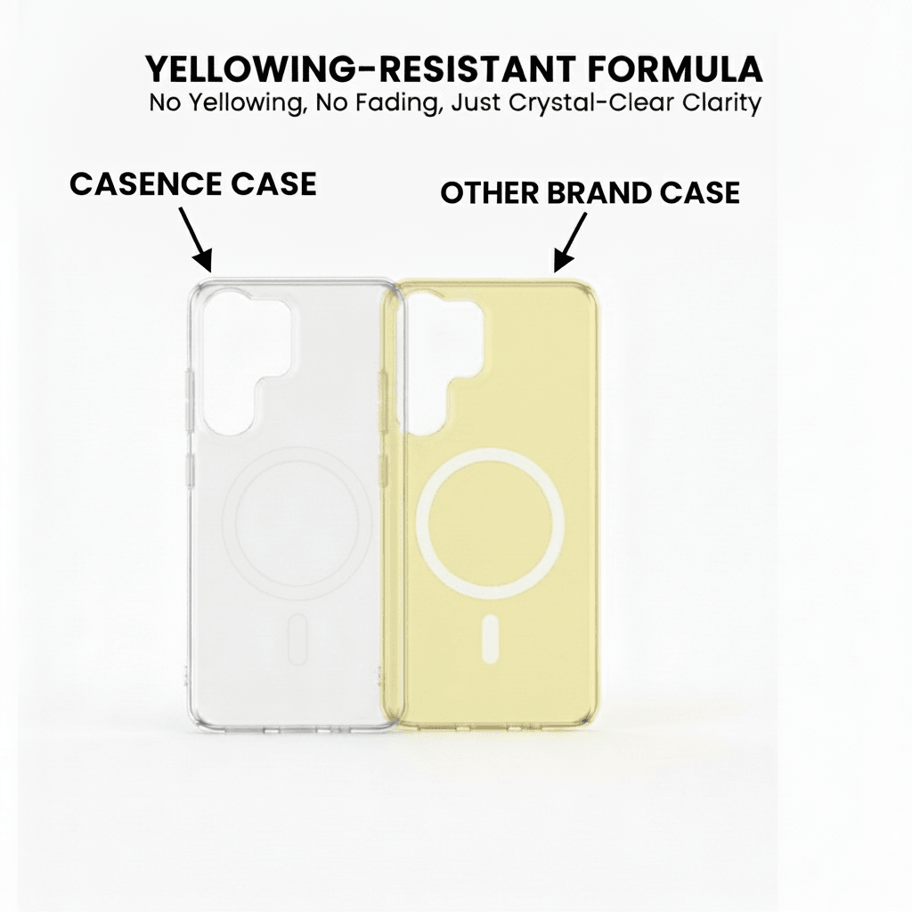 Anti Yellow Magsafe Clear Case Samsung - Galaxy A35 by Casence