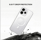 Anti Yellow Magsafe Clear Case - OPPO RENNO 15
