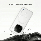Anti Yellow Magsafe Clear Case - IQOO 12
