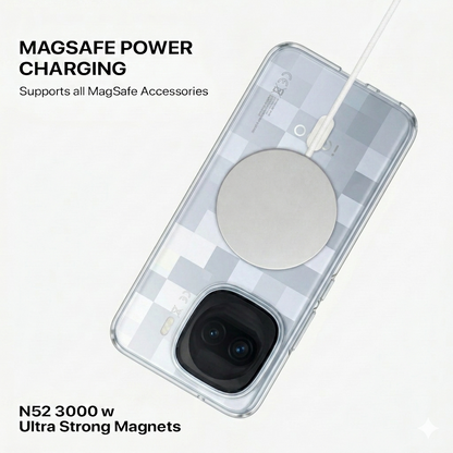 Anti Yellow Magsafe Clear Case - IQOO 15 R