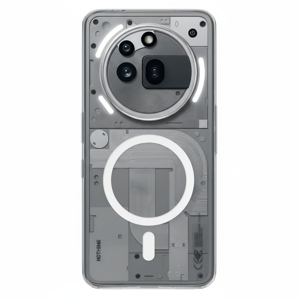 Anti Yellow Magsafe Clear Transparent Case - Nothing (PH 3A PRO ) – casence