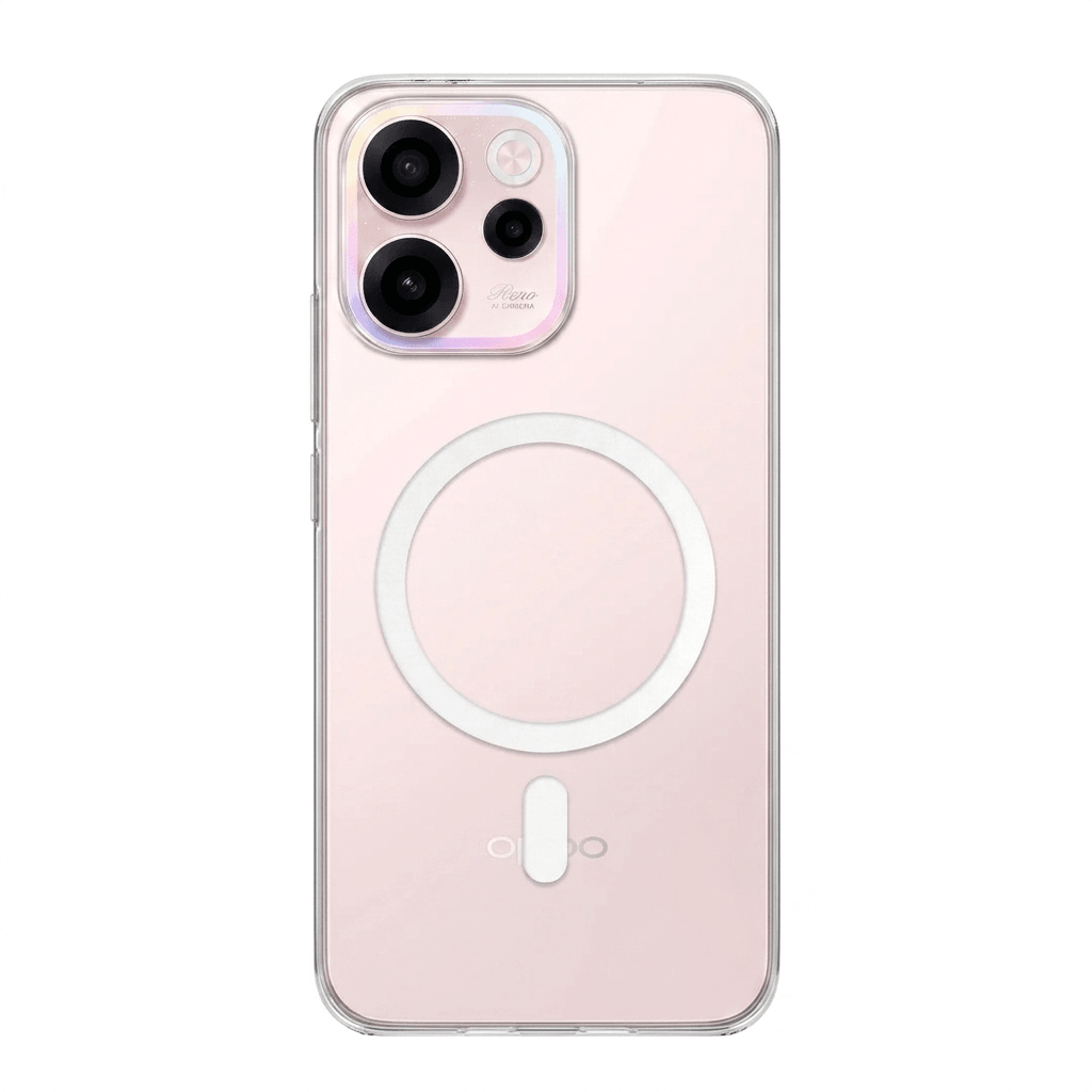 Anti Yellow Magsafe Clear Case - OPPO RENNO 15C