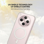 Anti Yellow Magsafe Clear Case - OPPO FIND X8