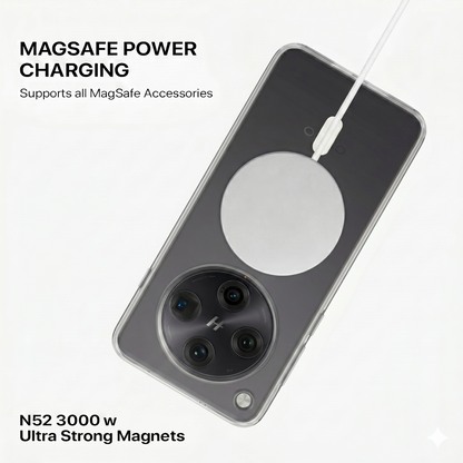 Anti Yellow Magsafe Clear Case - OPPO FIND X8 PRO