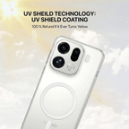 Anti Yellow Magsafe Clear Case - OPPO FIND X9 PRO