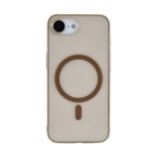 Anti Yellow Magsafe Clear Case - Iphone 16e (CRYSTAL Desert TITANIUM)