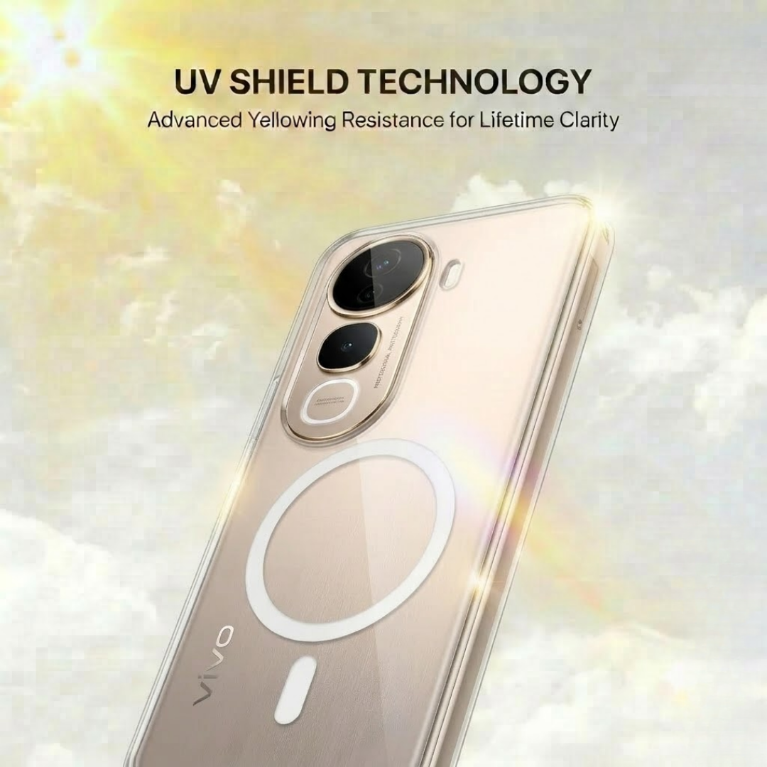 Anti Yellow Magsafe Clear Case - VIVO Y400 PRO
