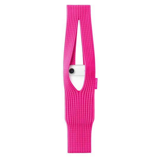 Iphone Pocket 3D Knitted ( Pink Long-80 CM)