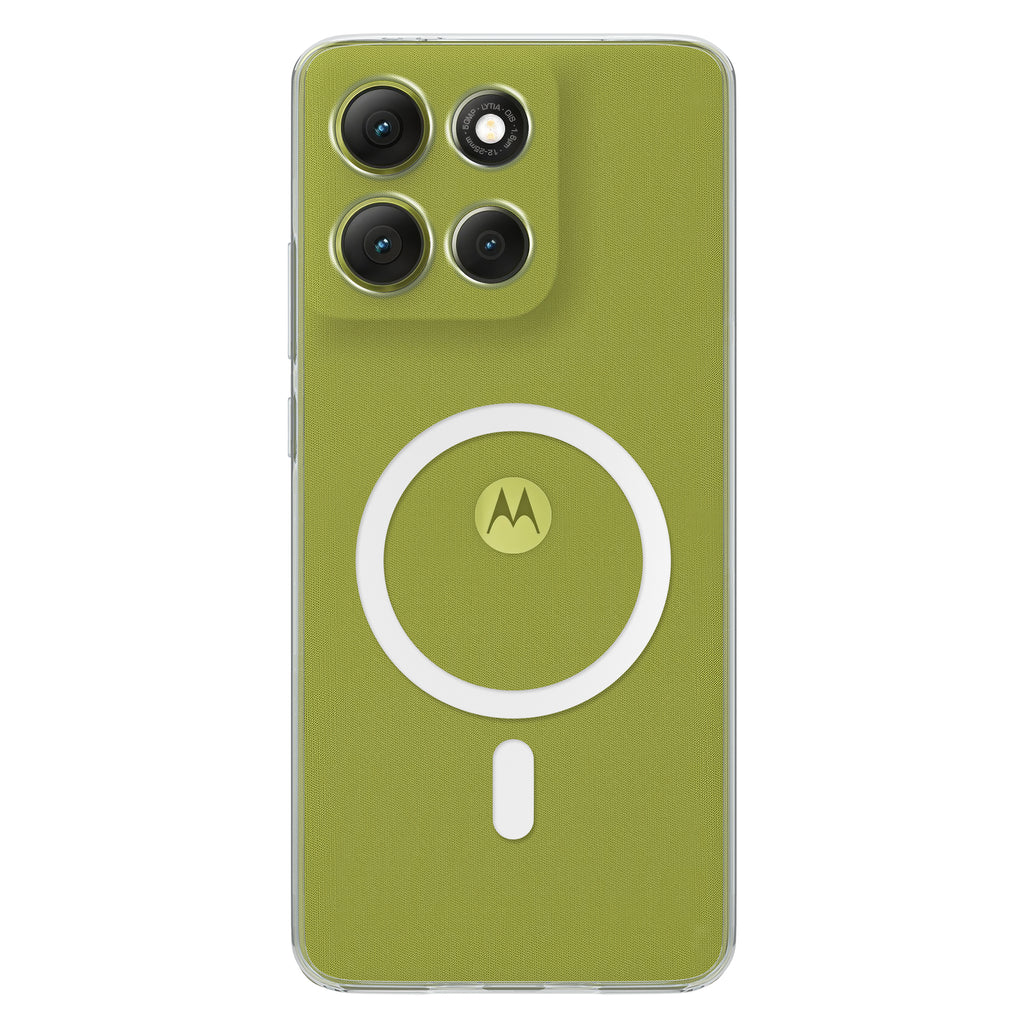 Anti Yellow Magsafe Clear Case - Motorola G86 Power 5G